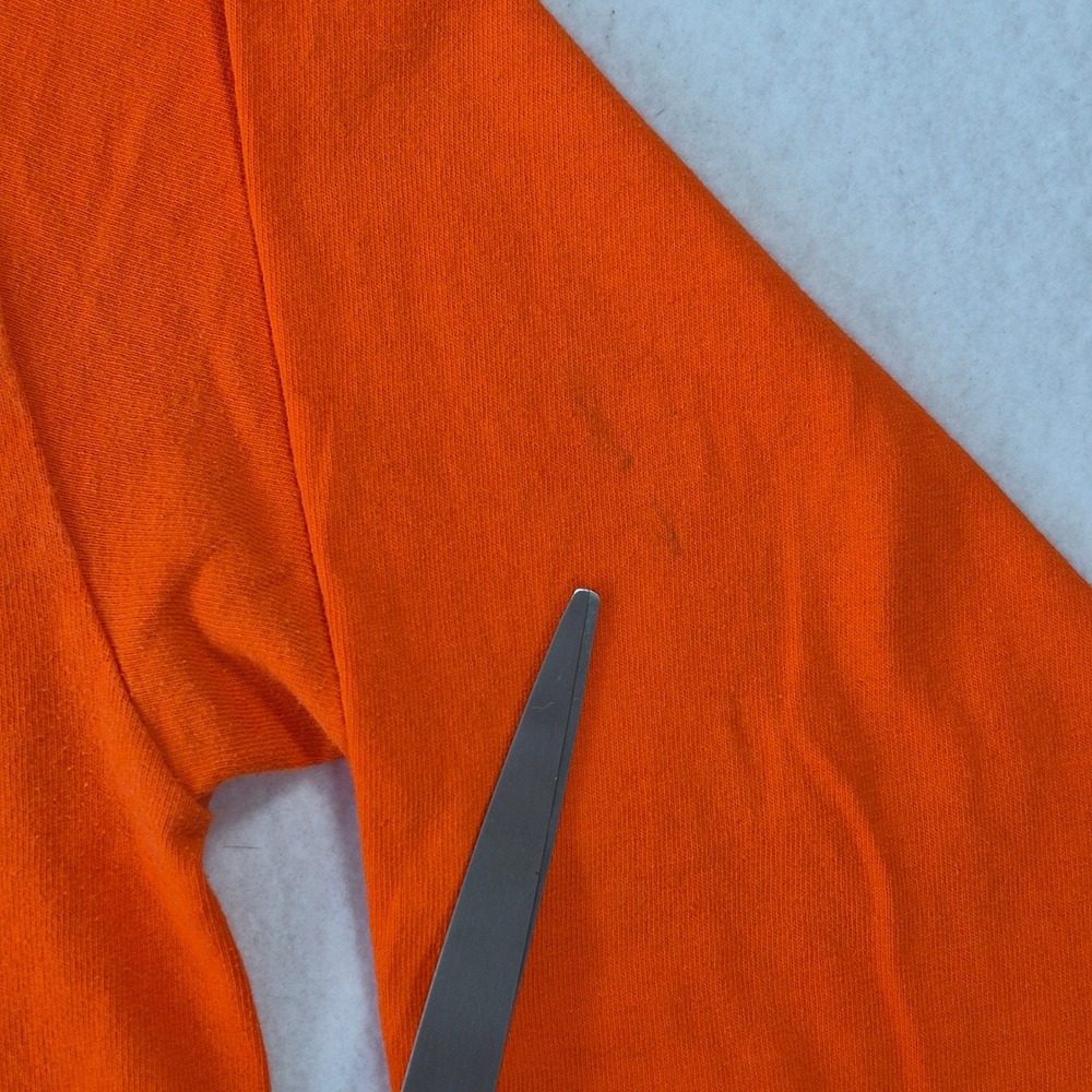MV Sport Auburn Tigers Long Sleeve T-Shirt Orange Mens Medium Style 707 NCAA - Picture 7 of 11